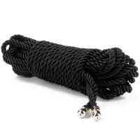 Rebellion fekete kötél kötözéshez bondage BDSM 10 m - 79901592 - 4