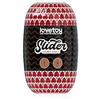 Kétoldalú maszturbátor férfiaknak barna vagina és ánusz - 76260979 - 2