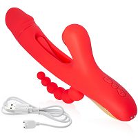 3 az 1-ben vibrátor mozgó nyelvvel és anális stimulátorral - 71946795 - 5