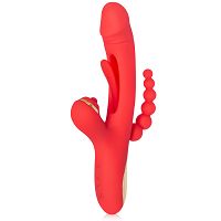 3 az 1-ben vibrátor mozgó nyelvvel és anális stimulátorral - 71946795 - 2