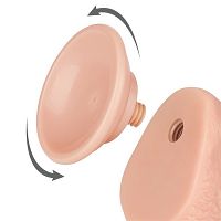 19,5 cm-es szuperrealisztikus pénisz dildó mozgatható bőrrel - 75304896 - 2