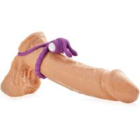 VIBRÁLÓ NYULACSKA – SZILIKON EREKCIÓS RING A HÍMVESSZŐRE ÉS HERÉKRE - 75474559 - 2