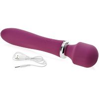 KÉTOLDALU EROTIKUS MASSZIROZÓ,KETTŐ EGYBEN HÜVELY ÉS CSIKLÓ VIBRÁTOR - 73827856 - 3