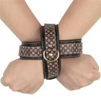Rebellion elegáns bőr bilincs lánccal 34,5 cm - 77325774 - 2