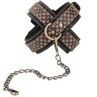 Rebellion elegáns bőr bilincs lánccal 34,5 cm - 77325774 - 3