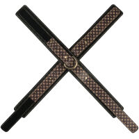 Rebellion elegáns bőr bilincs lánccal 34,5 cm - 77325774 - 4
