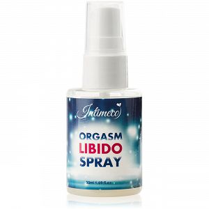 INTIMECO „ORGASM LIBIDO SPRAY” 50ML – NŐI ORGAZMUS NÖVELŐ, HIDRATÁLÓ GÉL – INT 1010