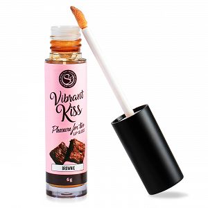 Vibrant Kiss Brownie ízesítésű szájfény vibrátor folyékony formában - 72441174