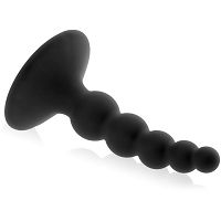 SZILIKONOS GOLYÓS ANÁLDUGÓ, ANÁL PLUG TAPADÓKORONGGAL - 50144797 - 2