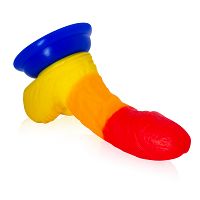Szivárványos dildo 14 cm műpénisz pride barát LGBT - 72241371 - 3