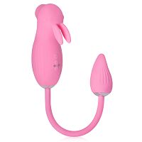 Nyuszika szívó stimulátorral és rezgő tojással - 77453271 - 6