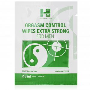 6 DB ORGASM CONTROL WIPES- EJAKULÁCIÓ KÉSLELTETŐ ZSEBKENDŐ - 72454727