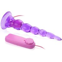 VIBRÁLÓ ANÁLIS DÚGÓ VEZÉRLŐVEL KESKENY HOSSZÚ PLUG GOLYÓS BEDÚGÓ – 74526580 - 2