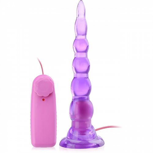 VIBRÁLÓ ANÁLIS DÚGÓ VEZÉRLŐVEL KESKENY HOSSZÚ PLUG GOLYÓS BEDÚGÓ – 74526580