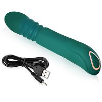 Szilikon teleszkópos toló vibrátor 10 program 18,5 cm - 73012167 - 4