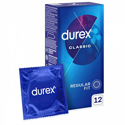 Durex Classic klasszikus óvszerek 12 db - 77936664