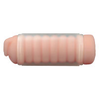 Kétoldalú realisztikus mesterséges hüvely tubusban vagina + anus - 74348811 - 5