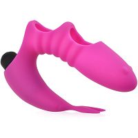 VIBRÁLÓ BORITÁS UJJAKRA LAPOCSKÁVAL A CSIKLÓHOZ - 77388777 - 3