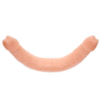 Hússzínű, dupla, realisztikus dildó belső merevítéssel, 38 cm - 73256620 - 5