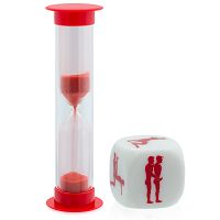 Chronomasutra Meleg erotikus játék homokórával és LMBT-kockával - 70337787 - 3