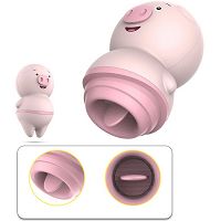 CSIKLÓ MASSZIROZÓ  MALACKA SZTIMULÁLÓ VIBRÁLÓ ORGAZMUSI NYELVECSKE  - 72721183 - 7