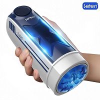 Férfi maszturbátor hüvely 10 funkcióval + fűtéssel és hanggal - 76532145 - 5