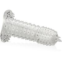 GÉLES, ERŐSEN STIMULÁLÓ PÉNISZ KÖPENY - FFL 010045DP - 2