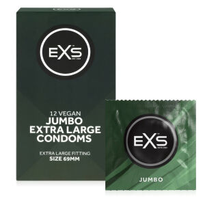 EXS Jumbo XXL óvszer nagy méretben, 69 mm, 12 db - 72958610