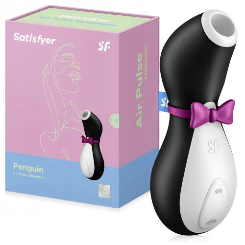SATISFYER PENGUIN – PINGWIN MASSZIROZÓ ÉRINTÉS NÉLKÜLI CSIKLÓ SZTIMULÁLÓ - 73808316