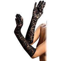 HOSSZÚ UJJÚ CSIPKÉS KESZTYŰ - BSL 9051B - 2