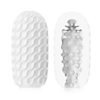 Rugalmas maszturbátor férfiaknak bütykökkel 13 cm - 73200690 - 5