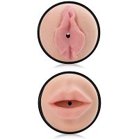 KÉTOLDALU MASZTURBÁLÓ TUBUSBAN-  VONZÓ SZÁJ ÉS NEDVES PUNCI - 77765112 - 5