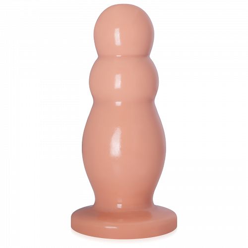 Vastag zselés anál dugó testszínű dildó max 6 cm átmérővel - 72587178