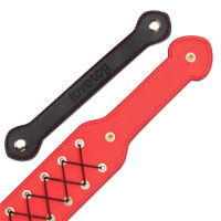 Rebellion masywna piros BDSM pakk ül csipkével 38 cm - 72142572 - 2