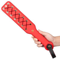 Rebellion masywna piros BDSM pakk ül csipkével 38 cm - 72142572 - 6