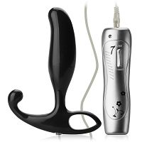 VIBRÁLÓ, FEKETE PROSZTATAMASSZÍROZÓ - WRW 4003-2 - 4