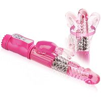 FORGÓ VIBRÁLÓ GOLYÓKKAL ÉS NYULACSKÁVAL 36 VIBRÁCIÓ OPCIÓ – 71625322 - 4