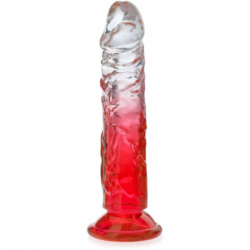 HAJLÉKONY 17 CM GÉL DILDO KÉTSZINÜ MŰHÍMVESSZŐ - 74904605