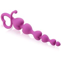 ÁNUSZ ÉS HÜVEYMASSZÍROZÓ LÁNCOCSKA SZÍV ALAKÚ GYÖNGYÖKKEL - 56385311 - 2