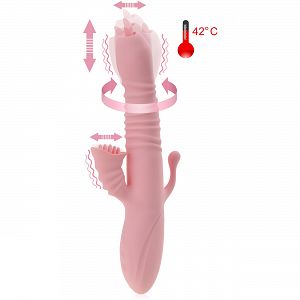 MELEGÍTETT 42 C FOKI G FORGÓ CSÚSZÓ VIBRÁTOR CSIKLÓ, ANUSZ ÉS G-PONT SZTIMULÁLÓJA - 72042902