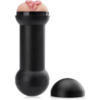 KÉTOLDALU MASZTURBÁLÓ TUBUSBAN – SZŰK VÉGBÉL ÉS RÓZSASZIN VAGINA  - 75670076 - 3