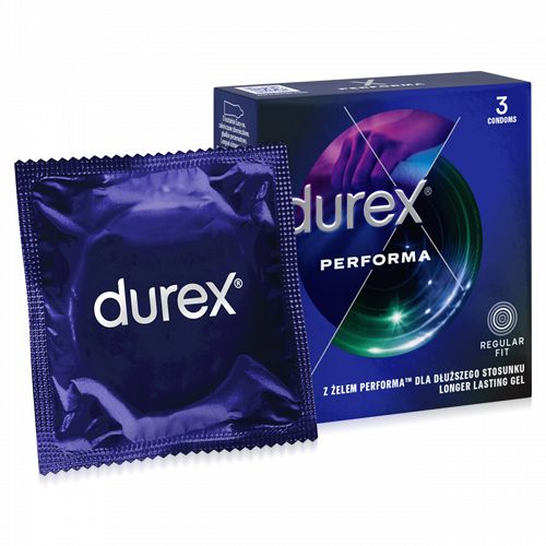 Durex Performa óvszerek benzokainnal hosszabb szex 3 db - 75074136