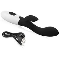 ERGONÓMIAI VIBRÁLÓ 30 PROGRAMMAL NYULACSKÁVAL ÉS TÖLTŐVEL – 72843583 - 2