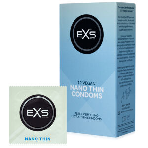 EXS NANO THIN extra vékony óvszer (0,05 mm), 12 db - 76503787