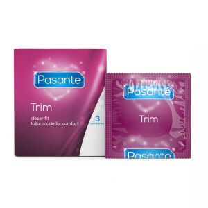 Pasante Trim szorosabb óvszerek jobb illeszkedés 3 db - 70025485