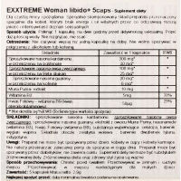Exxtreme Libido Caps étrend-kiegészítő nőknek - 5 kapszula - ssd 654045 - 2