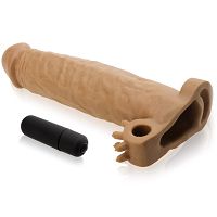 5 CM-EL NAGYOBB HÍMTAG - EGYEDI FELCSATOLÁS A PÉNISZRE REZGÉSSEL ÉS MASSZÍROZÓ PUKLIKKAL - 70649966 - 4