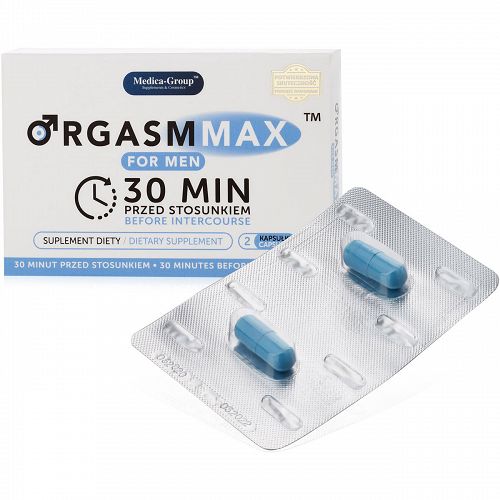 ORGASM MAX FOR MEN - TABLETKA POTENCIÁRA – 2 KAPSZULA - 73922992