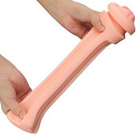 Lágy, realisztikus ajkak és mély torok egy Cream Ale maszturbátor dobozban - 78692141 - 7