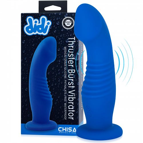 Realisztikus, hajlékony bordázott vibrátor 9 funkcióval, 18 cm - 74267554